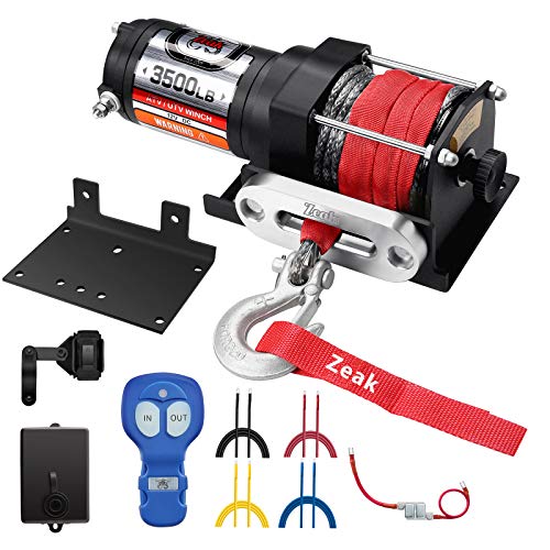 ZEAK 3500 lb. Advanced 12V DC Electric Winch