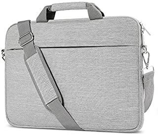 AtailorBird Laptop Shoulder Bag 15.6 inch Travel-Friendly Handbag Briefcase Computer Protective Messenger Carrying Case for Men and Women,Grey