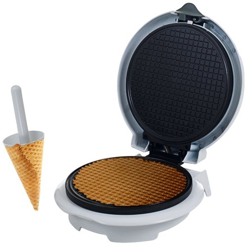 Chef Buddy 82-MM1234 waffle cone maker, normal, White