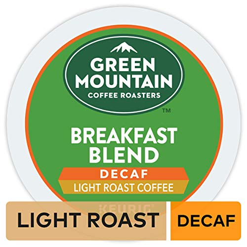 Green Mountain Coffee Roasters Breakfast Blend Decaf Coffee 72 count pack of 1