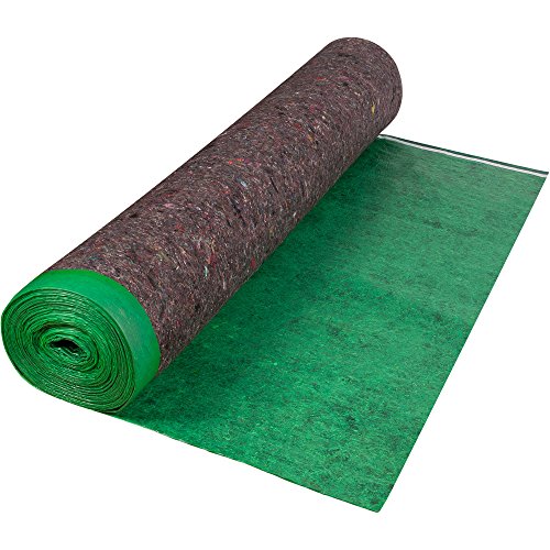 Roberts 70-193A Super 360 sq 60 in. x 72 ft. x 3 mm Felt Cushion Roll for Engineered Wood and Laminate Flooring Underlayment