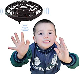 Hand Drones for Kids and Adults BLUELF Mini Drone Helicopter Easy Flying Ball Drone Toys for Boys or Girls Aged 3 4 5 6 7 8-16 (Black)