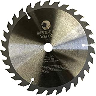 Whirlwind USA MGSB 6-1/2 Inch 30 Teeth TCT General Purpose Hard & Soft Wood Saw Blade (6-1/2-Inch 30 Teeth)