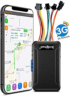 SinoTrack 3G GPS Tracker for Vehicles,Car Locator Monitor Device ST-906W Real-Time Anti Lost Alarm GPS Tracker for Car Motorcycle with SOS Button and Mic Voice,Support Tracking Platform Lifetime