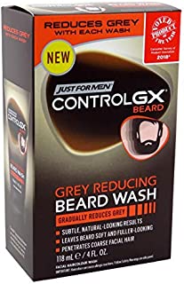 Just For Men Control Gx 4 Ounce Beard Wash Boxed (118ml) (2 Pack)