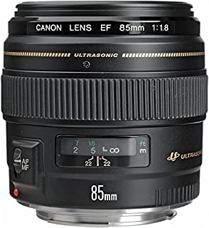 Canon EF 85mm f/1.8 USM Medium Telephoto Lens for Canon SLR Cameras - Fixed