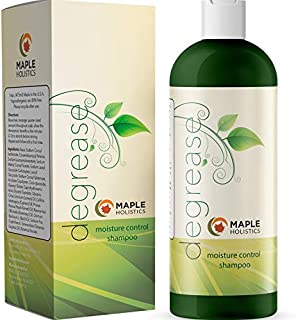 Best Shampoo for Oily Hair - Itchy Scalp Botanical Hair Loss Treatment for Men & Women - Degreaser Hair Product Sulfate Free - Clarifying Shampoo for Color Treated Hair & Natural Beauty Hair Care 16oz