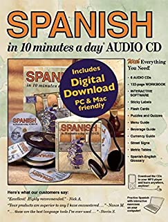 SPANISH in 10 minutes a day® AUDIO CD