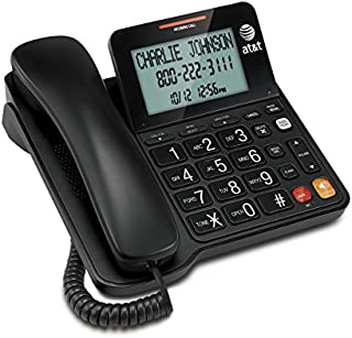 AT&T CL2940 Corded Phone with Caller ID/Call waiting, Speakerphone, XL Tilt Display, XL Buttons & Audio Assist Volume Boost