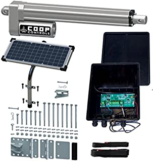 Coop Controls Automatic Coop Door Opener Kit (CKSPXP-Solar Kit, No Battery)