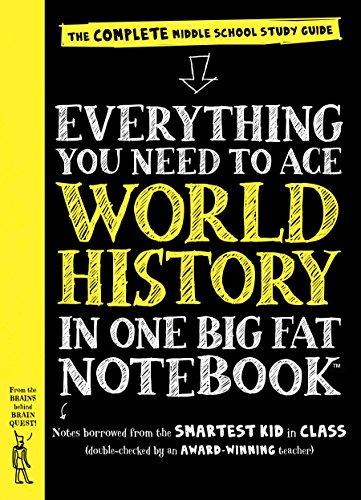 Workman Publishing Everything You Need to Ace World History in One Big Fat Notebook (Big Fat Notebooks)