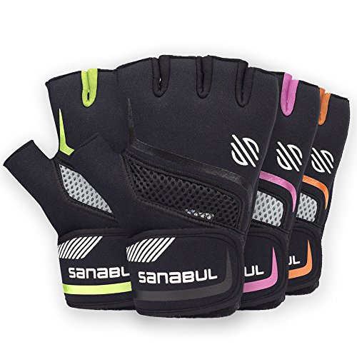 Sanabul New Item Paw V.2 Gel Boxing MMA Kickboxing Cross Training Handwrap Gloves (All Black, L/XL)