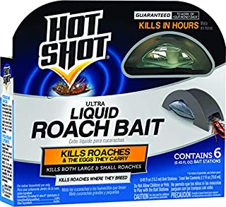 Hot Shot HG-95789 Roach Killer, Case Pack of 1, Brown/A