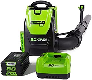 Greenworks 80V 145MPH - 580CFM Cordless Backpack Leaf Blower