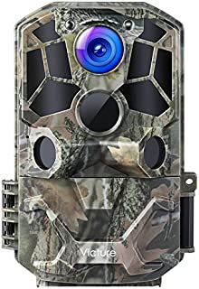 Victure WiFi Trail Game Camera 30MP 1296P with Night Vision Motion Activated IP66 Waterproof and 120° Detection Angel for Hunting Games, Wildlife Monitoring and Home Security