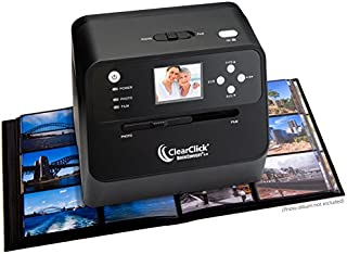 ClearClick 14 MP QuickConvert 2.0 Photo, Slide, and Negative Scanner - Scan 4x6 Photos & 35mm, 110, 126 Film