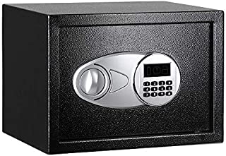 AmazonBasics Security Safe Box, 0.5 Cubic Feet , Black - 25EI