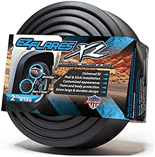 EZ Flares XL  The Original Universal Flexible Foam Rubber 2-Inch Fender Flares