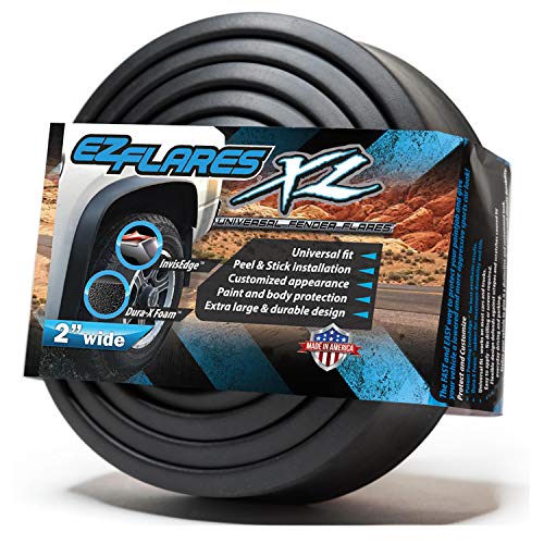 EZ Flares XL  The Original Universal Flexible Foam Rubber 2-Inch Fender Flares