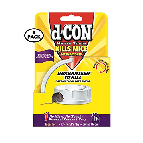 d-CON No View, No Touch Covered Mouse Trap