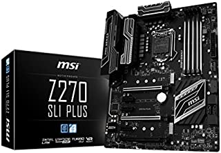 MSI Pro Series Intel Z270 DDR4 HDMI USB 3 SLI ATX Motherboard (Z270 SLI PLUS)