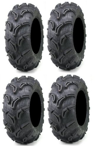 Full set of Maxxis Zilla Mud Tires (4)