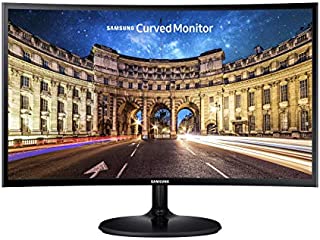 Samsung CF390 Series 27 inch FHD 1920x1080 Curved Desktop Monitor for Business, HDMI, VGA, VESA mountable, 3-Year Warranty, TAA (C27F390FHN)