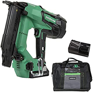 Metabo HPT Cordless Brad Nailer Kit | Unique Air Spring Drive System | 18V Brushless Motor | 18 Gauge | 5/8