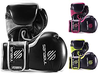 Essential Boxing Gloves Silver 16-oz