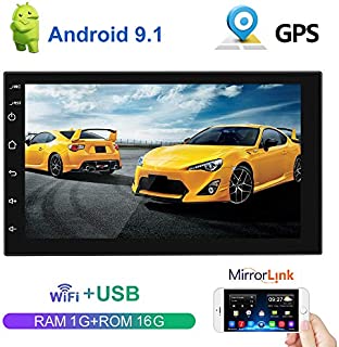 Android 9.1 Double Din Car Stereo