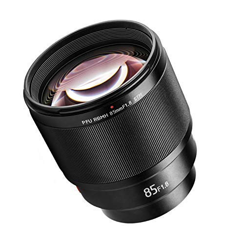 VILTROX PFU RBMH 85mm F1.8 STM Full Frame Auto Focus Standard Prime Lens Portrait Lens for Sony E Mount Camera A7III A7RIII A7II A9 A7 A6500 A6400 A6300