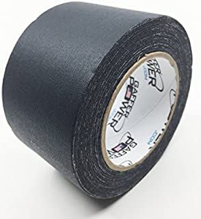 Real Professional Premium Grade Gaffer Tape by Gaffer Power - Made in The USA - Heavy Duty Gaffers Tape - Non-Reflective - Multipurpose - Better Than Duct Tape! 3 Inch X 30 Yards - Black