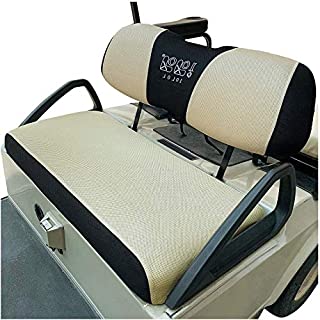 10L0L Golf Cart Seat Covers Fit for Club Car DS Precedent&Yamaha Golf Carts Breathable Mesh Washable Golf Cart Seat Cover Fit for Summer and Winter