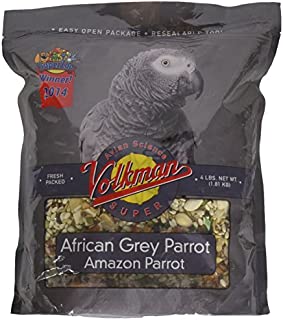 Volkman Avian Science Super African Grey Bird Food 4 lb