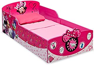 Delta Children Interactive Wood Toddler Bed, Disney Minnie Mouse