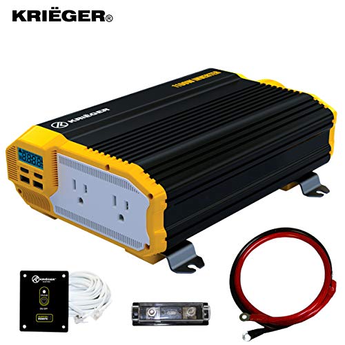 KRIËGER 1100 Watt 12V Power Inverter