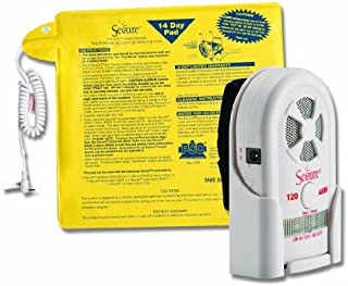 Secure 14CSET-5 Chair Exit Alarm Set - Caregiver Alert for Elderly Patient Fall and Wandering Prevention