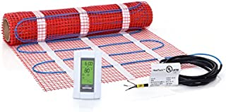 10 sqft HeatTech 120V Electric Tile Radiant Floor Heating Mat Kit