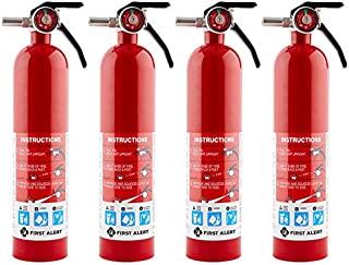 First Alert Home Fire Extinguisher - 4-Pk, Rated 1-A:10-B:C, Model# HOME1