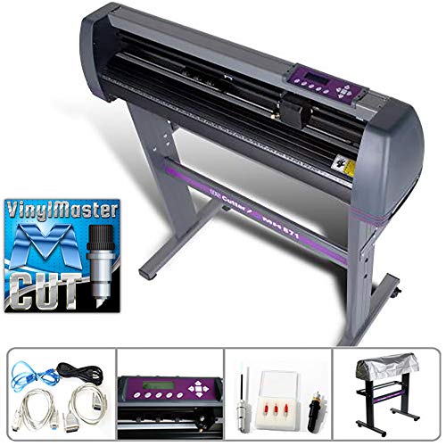 USCutter 34-inch Vinyl Cutter Plotter with Stand and VinylMaster and Cut Software