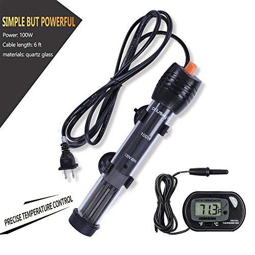 Orlushy Submersible Aquarium Heater