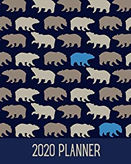 2020 Planner: and Calendar | Business, Professional and Personal Diary | Keep All Appointments In One Place | Plenty Of Space For Each Day | 12 ... | Monday to Sunday | Big Format: 8x10 inches