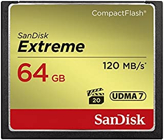 SanDisk Extreme 64GB CompactFlash Memory Card (SDCFXSB-064G-G46)