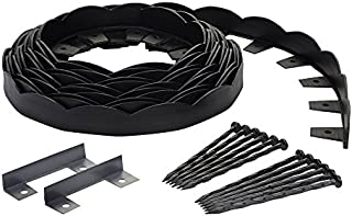 EasyFlex Dimex Scallop Top Plastic No-Dig Edging Project Kit, 40-Feet (3210-40C-4)