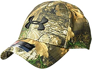 Under Armour Men's Camo Cap 2.0, Realtree Edge (991)/Black, One Size Fits All