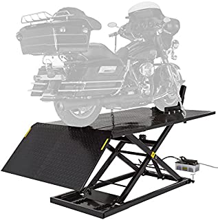 Black Widow BW-1500AO-V2-MC Hydraulic Motorcycle Lift Table