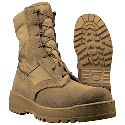 Military Issue US Army GI Genuine Mens Blemished Hot Weather Slip Resistant Waterproof Combat Boots by Altama