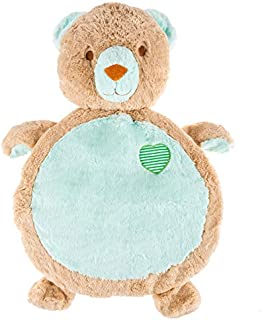 Happy Trails Bear Baby Play Mat- Soft Infant/Toddler Stuffed Animal Floor Cushion Friend for Tummy Time