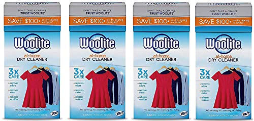 Woolite At Home Dry Cleaner, Fresh Scent, 4 Pack, 24 Cloths