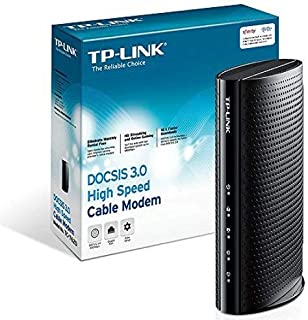 TP-Link DOCSIS 3.0 (16x4) High Speed Cable Modem, Max Download Speeds of 686Mbps, Certified for Comcast XFINITY, Time Warner Cable, Cox Communications, Charter, Spectrum (TC-7620)